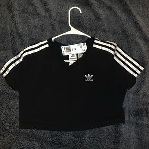 Adidas cropped tee